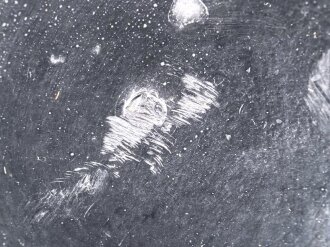 Butterdose Wehrmacht aus schwarzer Preßmasse. Ungereinigtes Stück