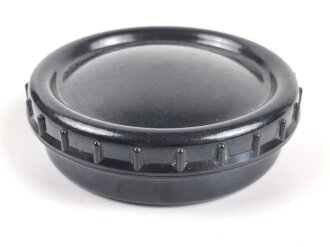 Butterdose Wehrmacht aus schwarzer Preßmasse. Guter Zustand