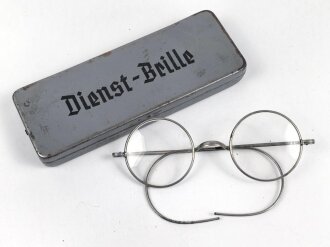 Dienst Brille Wehrmacht, gebraucht, guter Gesamtzustand