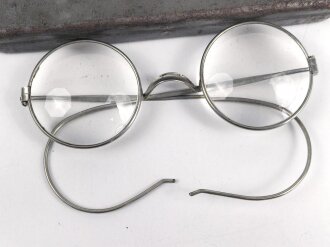 Dienst Brille Wehrmacht, gebraucht, ungereinigt