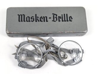 Masken Brille Wehrmacht, gebraucht, guter Gesamtzustand