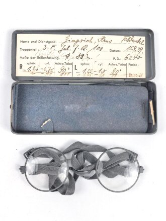 Masken Brille Wehrmacht, gebraucht, guter Gesamtzustand