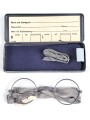 Masken Brille Wehrmacht, nicht ausgegebenes Set aus altem Fabrikbestand
