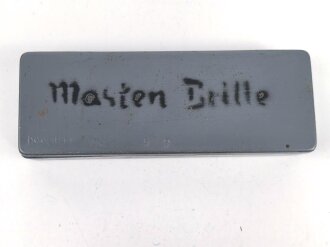 Masken Brille Wehrmacht, nicht ausgegebenes Set, datiert 1944