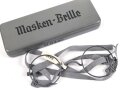 Masken Brille Wehrmacht, nicht ausgegebenes Set aus altem Fabrikbestand