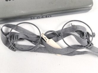 Masken Brille Wehrmacht, nicht ausgegebenes Set aus altem...