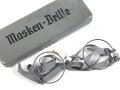 Masken Brille Wehrmacht, nicht ausgegebenes Set aus altem Fabrikbestand