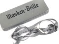 Masken Brille Wehrmacht, nicht ausgegebenes Set aus altem Fabrikbestand