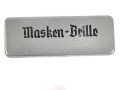 Masken Brille Wehrmacht, nicht ausgegebenes Set aus altem Fabrikbestand