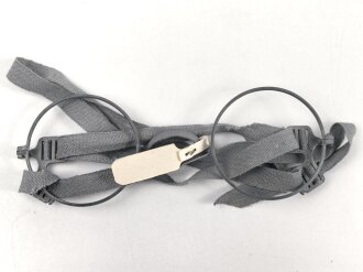 Masken Brille Wehrmacht, nicht ausgegebenes Set aus altem...