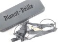 Dienst Brille Wehrmacht, nicht ausgegebenes Set aus altem Fabrikbestand