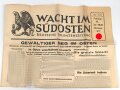 Wacht im Südosten, Deutsche Soldatenzeitung, 4 Seiten, Nummer 517, Ausgabe 11. Juli 1941