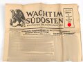 Wacht im Südosten, Deutsche Soldatenzeitung, 4 Seiten, Nummer 570, Ausgabe 4. September 1941