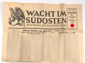 Wacht im Südosten, Deutsche Soldatenzeitung, 4 Seiten, Nummer 579, Ausgabe 14. September 1941