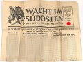 Wacht im Südosten, Deutsche Soldatenzeitung, 4 Seiten, Nummer 581, Ausgabe 17. September 1941