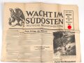 Wacht im Südosten, Deutsche Soldatenzeitung, 4 Seiten, Nummer 581, Ausgabe 17. September 1941