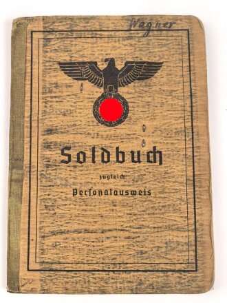Soldbuch Heer, ausgestellt am 24.2.1944 , dazu die...