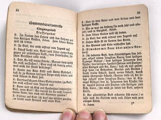 "Katholisches Feldgesangbuch" 95 Seiten, Kleinformat