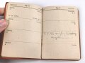 "1945 - Kalender" von einem Soldaten in Kriegsgefangenschaft, Kleinformat