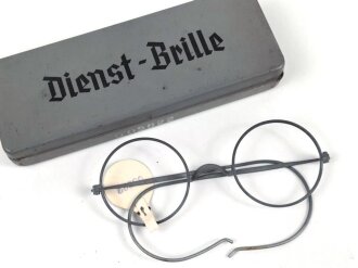 Dienst Brille Wehrmacht, nicht ausgegebenes Set aus altem...