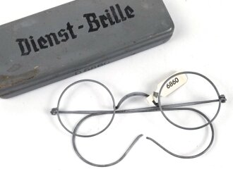 Dienst Brille Wehrmacht, nicht ausgegebenes Set aus altem...