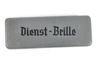 Dienst Brille Wehrmacht, nicht ausgegebenes Set aus altem Fabrikbestand