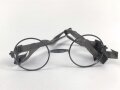 "Militär Masken Brille" Wehrmacht, nicht ausgegebenes Set aus altem Fabrikbestand