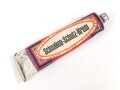 Metalltube "Schnaken - Schutz Krem", Hergestellt in Luxemburg, Gesamtlänge 10cm