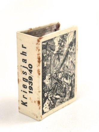 Halter für eine Streichholzschachtel " Kriegsjahre 1939/40"