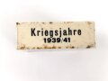 Halter für eine Streichholzschachtel " Kriegsjahre 1939/41"
