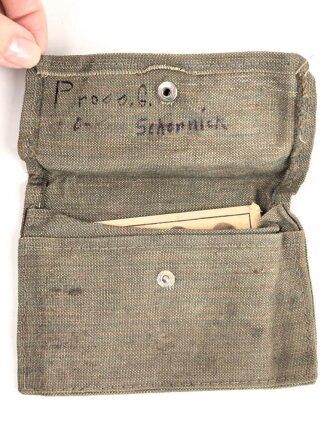 "Kameradenhilfe" Tasche, unvollständig