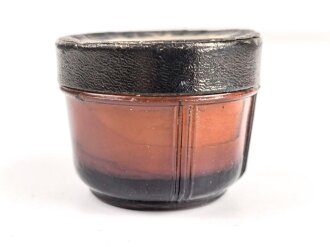 Behälter " Bituminal Hautsalbe" nur für Wehrmachtszwecke. Durchmesser 6cm