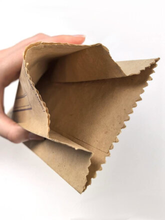 Feldpost Umschlag, relativ dickes Papier, 11x21cm