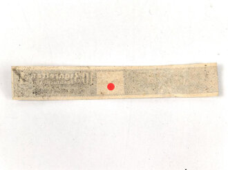 Steuerbanderole für 10 Zigaretten