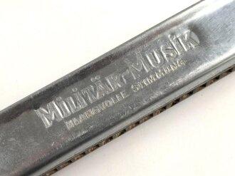 Mundharmonika "Militär-Musik" Breite 15cm