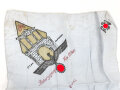 Andenkentüchlein " Beherzigung von Athen 1941" sicherlich lokal Hergestellt, daher der Schreibfehler  . 18 x 18cm