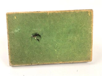 Panzerkampfwagen I, Spritzgußmodell versilbert, auf Marmorsockel, dieser 11 x 17cm