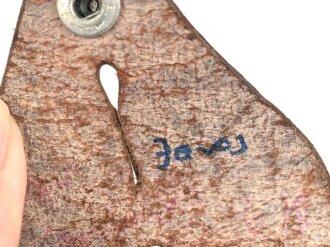 Tasche für Bezard Kompass 2. Weltkrieg, ungebraucht, mit Fangschnur