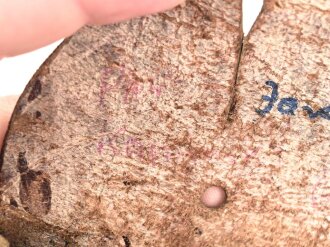 Tasche für Bezard Kompass 2. Weltkrieg, ungebraucht, mit Fangschnur