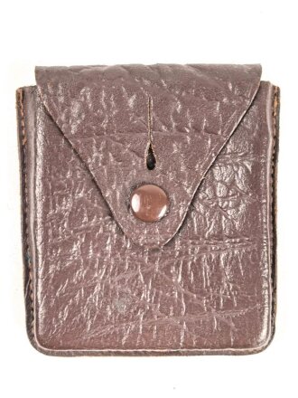 Tasche für Bezard Kompass 2. Weltkrieg, ungebraucht, mit Fangschnur