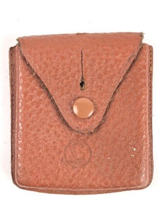 Tasche für Bezard Kompass 2. Weltkrieg, ungebraucht, mit Fangschnur