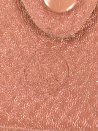 Tasche für Bezard Kompass 2. Weltkrieg, ungebraucht, mit Fangschnur