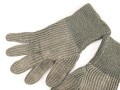 Paar Strickhandschuhe Wehrmacht mit drei Grössenstreifen. Leicht gebraucht, gut