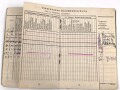 Soldbuch Luftwaffe , ausgestellt am 2.10.1943 bei Luftgau Paris.