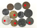 11 Stück Kleinmünzen III.Reich