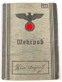 Wehrpaß Heer, ausgestellt am 30.8.1939 bei Pionier Ersatz Btl. 9 Hanau, dazu zwei Verleihungsurkunden
