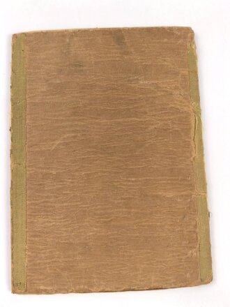 Soldbuch Panzertruppe, ausgestellt am 26.8.1939 bei Artillerie Regiment 19