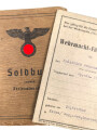 Soldbuch Panzertruppe, ausgestellt am 26.8.1939 bei Artillerie Regiment 19
