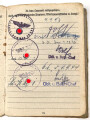 Soldbuch Panzertruppe, ausgestellt am 26.8.1939 bei Artillerie Regiment 19