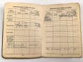 Soldbuch Panzertruppe, ausgestellt am 26.8.1939 bei Artillerie Regiment 19